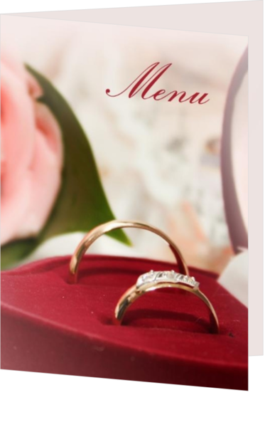 Menukaart maken voor jullie bruiloft - trouwkaart OPPT018