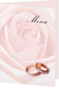 Menukaart maken voor jullie bruiloft - trouwkaart OPPT013