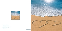 hearts on beach 2, vk Achterkant/Voorkant