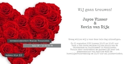 moderne trouwkaart met rozen in hartvorm mk1503, vk Binnenkant